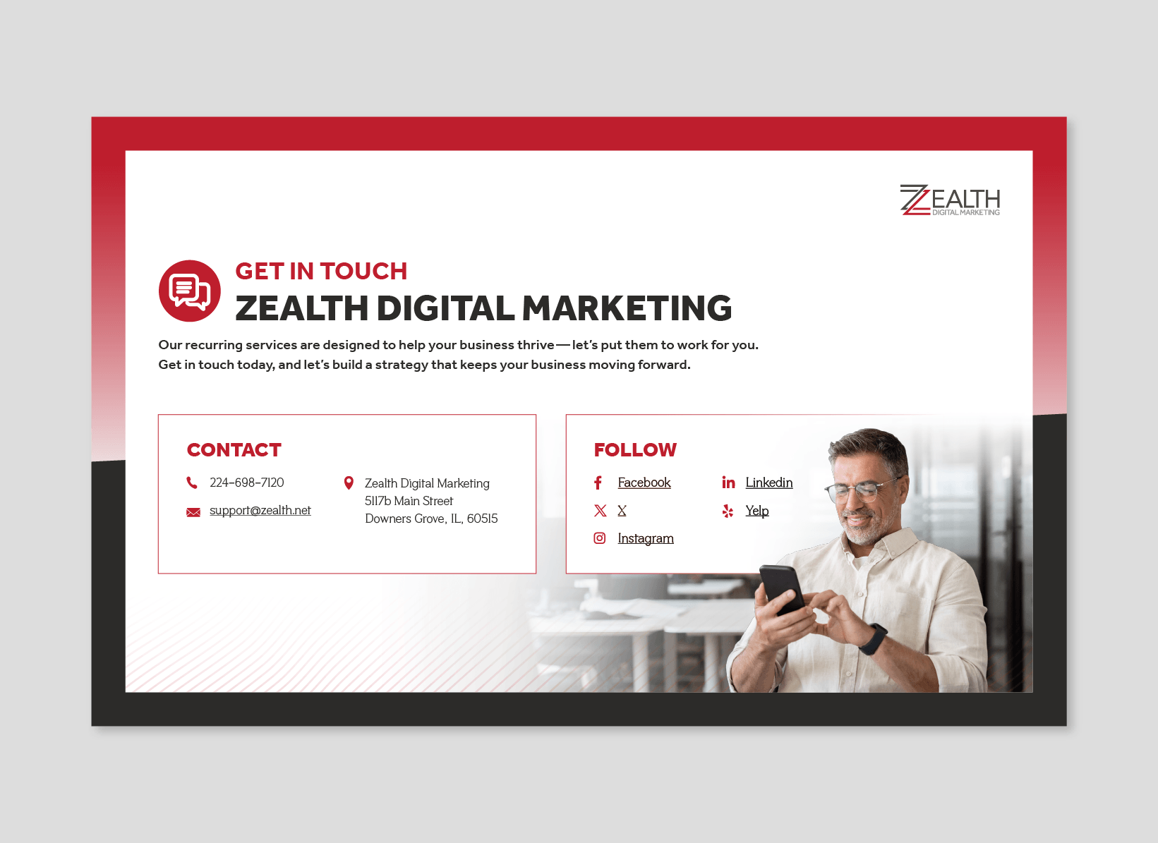 Zealth Agency Services Deck