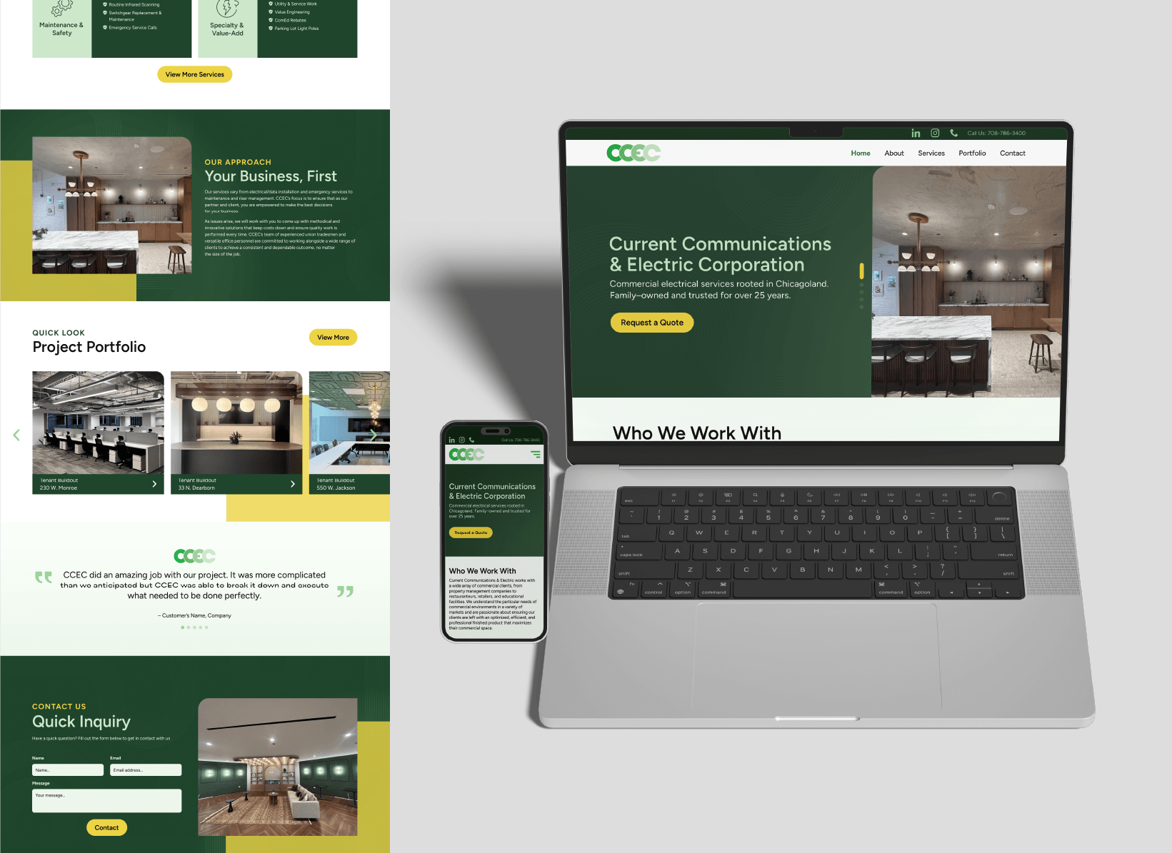 CCEC Template Website Design