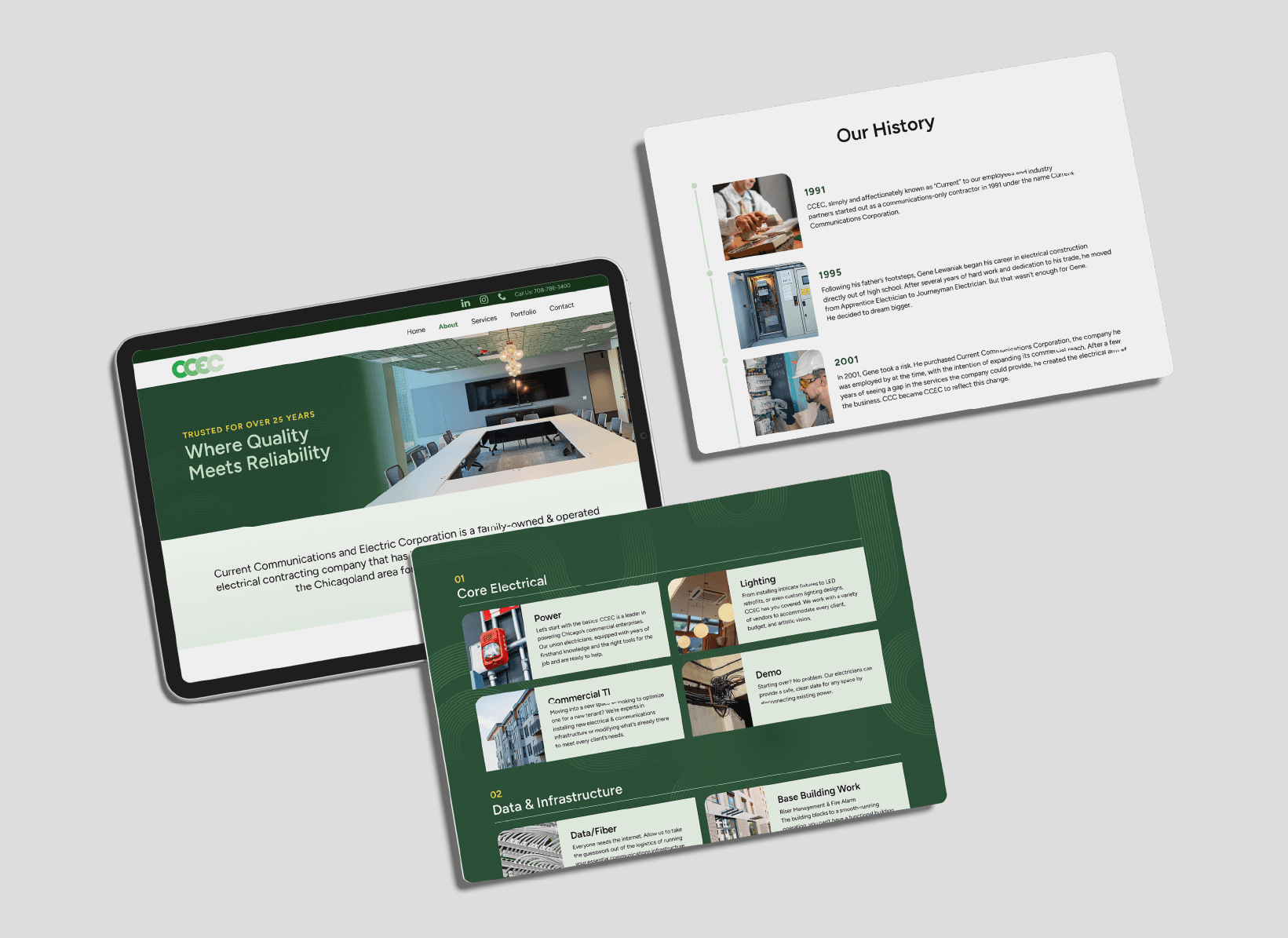 CCEC Template Website Design